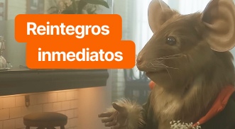 Portada video. Reintegros inmediatos en dólares.